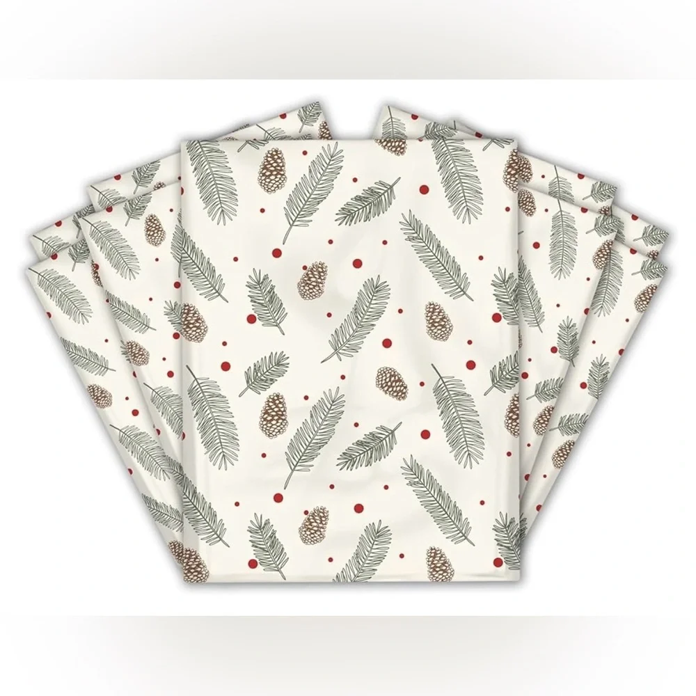 Christmas Pinecone 20 poly mailers size 10 x 13
